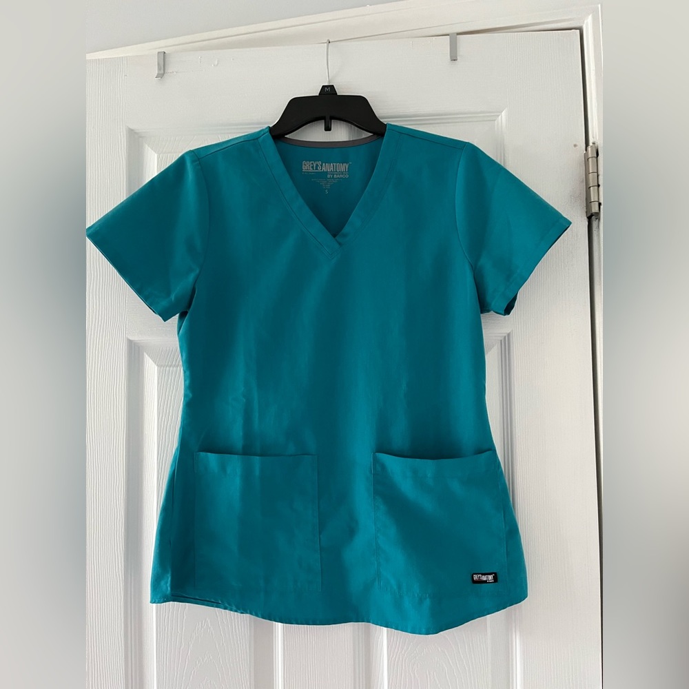 Grey’s Anatomy Teal Scrub Top